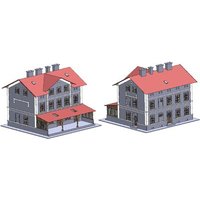 IGRA 201112 H0 Bahnhof 16H unbemalt, Ep. II von IGRA