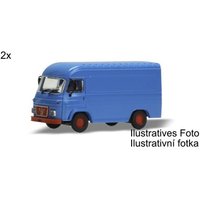 IGRA 66518107 H0 Avia/MAN/Saviem Kastenwagen 2 Stück, Ep. III - Bausatz IGRA 66518107 H0 Avia/MAN/Saviem Kastenwagen 2 Stück, Ep. III - Bausatz von IGRA