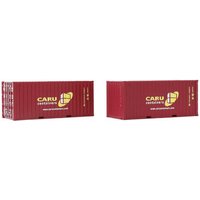 IGRA MODEL 98010024 H0 2-tlg Set Container 20‘ Caru - Low Cube, Ep. VI von IGRA