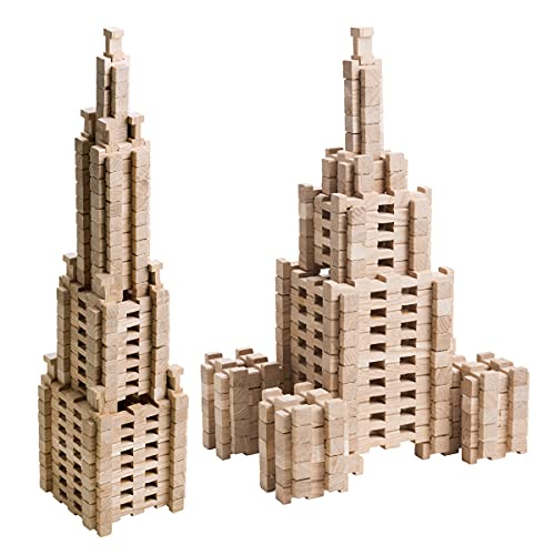 IGROTECO Fantasie-Holzspielzeug-Puzzle, 240er Baustein-Set IGROTECO Fantasie-Holzspielzeug-Puzzle, 240er Baustein-Set von IGROTECO