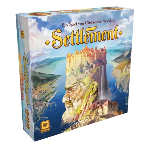 Igames, Settlement, Kennerspiel, Strategiespiel, 1-4 Spieler, Ab 10+ Jahren, 60 Minuten, Deutsch von Asmodee