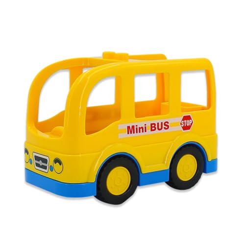 IHLux Model Vehicle Bus Spielzeug,Bus Modell Spielzeug,Kinder Vehicle Bus Auto Spielzeug,Simulation Transit Bus Modell,Bus Modell Spielzeug Alloy Pull-Back Busspielzeug (Rot) – Lenkbarer City Bus von IHLux