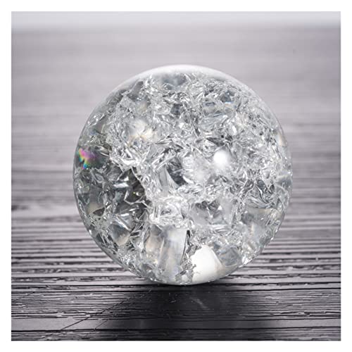 5/6 cm Glas EIS Crack Ball Quarz Murmeln Magic Sphere Fengshui Ornaments Rocky Water Fountain Bonsai Ball Home Decor (Color : Only Ball, Size : 50mm) Home Sammlungen (Color : Only Ball, Size : 50mm von IINKUEYK