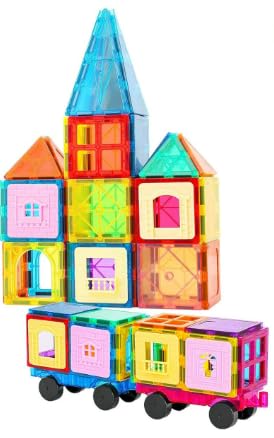 IIRC 100 STK Magnetische Bausteine, Magnetbausteine Kinder, Magnetspiel Set mit 2 Autos, Magnetspiel für Kinder Ab 3 Jahren IIRC 100 STK Magnetische Bausteine, Magnetbausteine Kinder, Magnetspiel Set mit 2 Autos, Magnetspiel für Kinder Ab 3 Jahren von IIRC