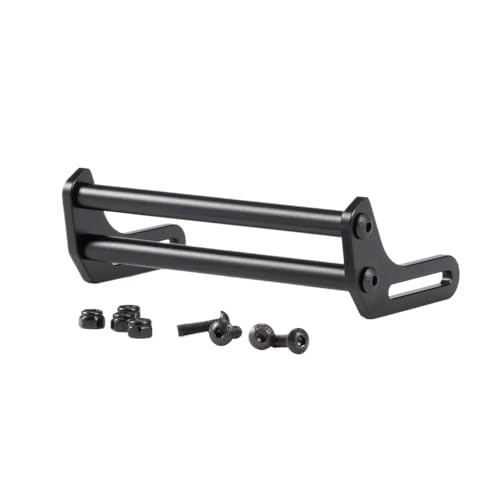 Cheater Rigs Frontbullenstange Kompatibel mit 1/10 RC Gspeed Chassis kompatibel mit Power Wagon Cliffhanger Körper Annäherung Winkel von IJOSADON