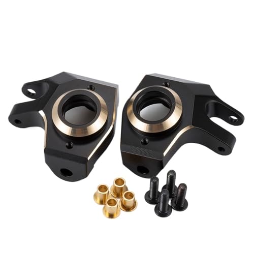 FYUtWh AR44 schwere Messing-Achsschenkelgewichte C-Naben Kompatibel mit 1/10 RC Crawler II, kompatibel mit Upgrade-Teilen 90046 90047(Steering Knuckles) von FYUtWh