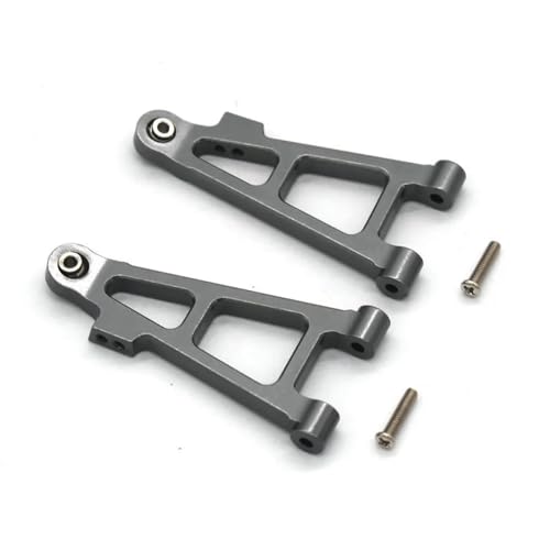 FYUtWh Kompatibel mit RC-Car-Metallzubehör, vorderer unterer Schwingarm Kompatibel mit die Modelle 16207, 16208, 16209, 16210(Light Grey) von FYUtWh