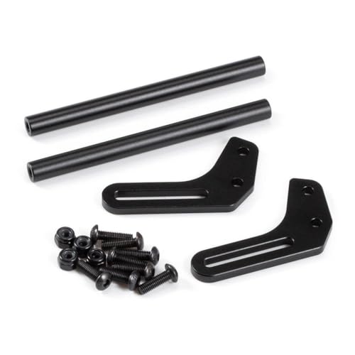 IJOSADON 1/10 Carbon -Chassis -Kit mit geformten Bettschieber(Front Bumper) von IJOSADON