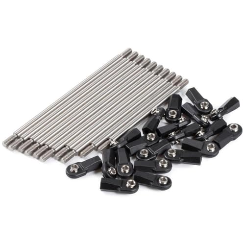 IJOSADON 1/10 Carbon -Chassis -Kit mit geformten Bettschieber(Links for AR44 Axle) von IJOSADON