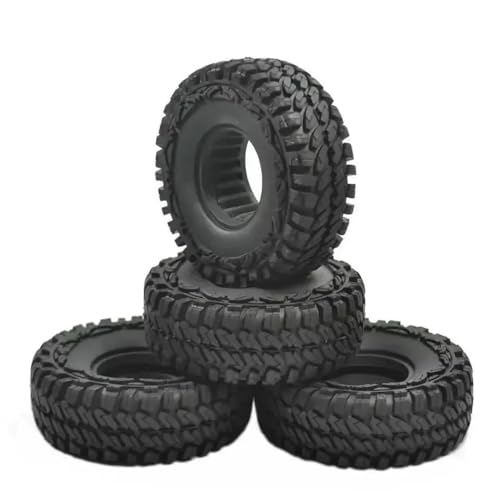 IJOSADON 1,9-Zoll-RC-Crawler-Felgen im Maßstab 1:10 und 115-mm-Reifen, kompatibel mit RC-Rock-Crawler-Zubehör RC Auto Zubehör von IJOSADON