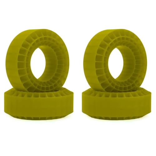 IJOSADON 108-mm-Silikagel-Schaumstoffeinsatz, kompatibel mit 1,9-Zoll-Reifen Kompatibel mit RC-Crawler-Autos im Maßstab 1:10 TRX6 CMX VS4-10(Green 4PCS-Soft) von IJOSADON