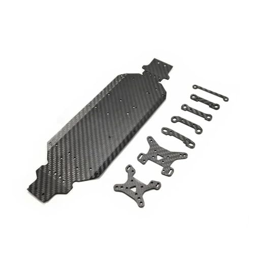 IJOSADON 124017 124016 144001 144010 144002 Kompatible Carbonfaser-Chassis-Stoßdämpferhalterungsarme Upgrade-Teilesatz-Zubehör(for 124019 124017) von IJOSADON