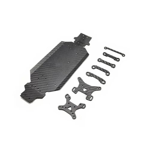IJOSADON 124017 124016 144001 144010 144002 Kompatible Carbonfaser-Chassis-Stoßdämpferhalterungsarme Upgrade-Teilesatz-Zubehör(for 144001 144010) von IJOSADON