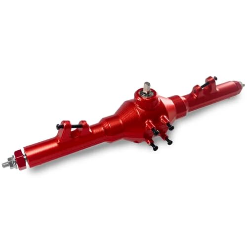 IJOSADON 12428 12423 12427 12428A 12428B 12428C Feiyue 1/12 RC Auto Metall Upgrade Teile Hinterachsbaugruppe kompatibel(RED) von IJOSADON