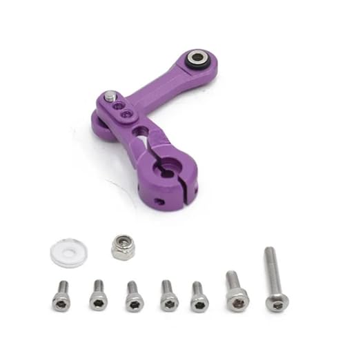 IJOSADON 25T Servoarm-Lenkverbindungsstange, kompatibel mit Upgrade-Teilen Kompatibel mit 1/7- und 1/8-Modelle(Purple) von FYUtWh