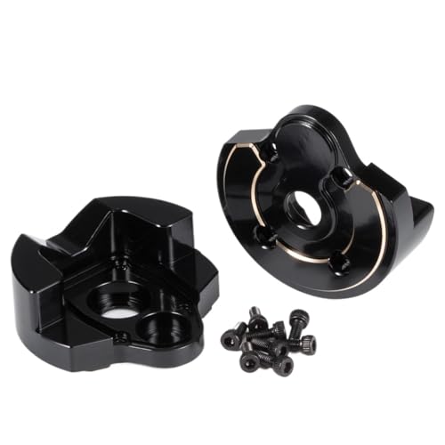 IJOSADON 278 g Messing-Achsschenkelgewichte-Set Kompatibel mit 1/10 RC Crawler, kompatibel mit III AR45P Low Offset Upgrade-Teilen(Portal Cover) von FYUtWh