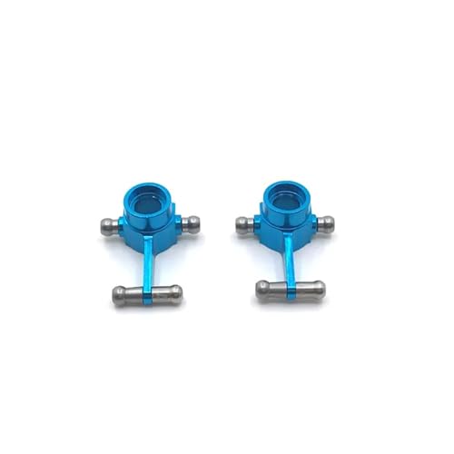 IJOSADON 2Pcs Kompatibel Metall Front Lenkung Tasse Kompatibel mit 1/28 RC Auto Modelle 284131 K969 K979 K989 K999 P929 P939 Upgrade Teile(Blue) von FYUtWh