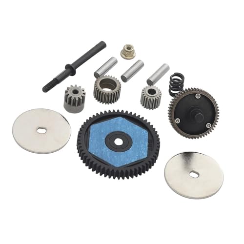 IJOSADON 32P Getriebe-Stirnradsatz mit Motorgetriebe Kompatibel mit 1/10 Crawler-Auto, kompatibel mit den Modellen II 90047 90104 90074 Upgrade-Teilen(Complete Gear Set) von IJOSADON