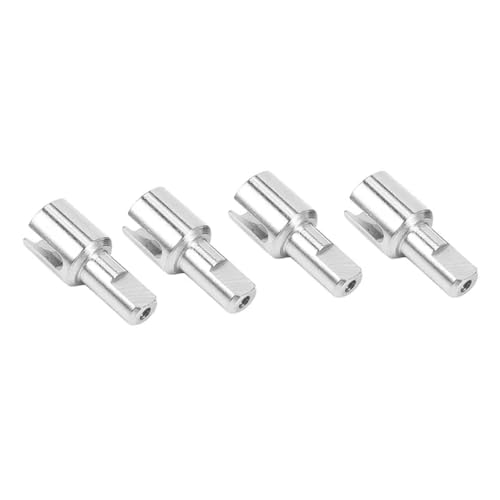 IJOSADON 4 stücke Metall Differential Tasse Diff Tasse Upgrade Teile Kompatibel mit RC Autos Kompatibel Mit 144001 144002 144010 124007 124016 124017 124018 124019(Sliver 4PCS) von IJOSADON