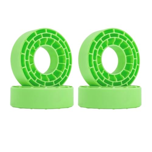 IJOSADON 4er-Pack Schaumstoffeinlagen, geeignet Kompatibel mit 62-64 mm 24 mm 1,0-Reifen(Green) von IJOSADON