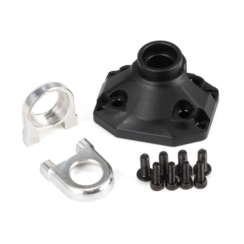 IJOSADON Aluminium -Diff -Abdeckungsabdeckung Kompatibel mit das vordere dritte Mitglied des dritten Mitglieds kompatibel mit Vanquish F10 und H10 -Portal gerade Achse(Rear Diff Cover BK) von IJOSADON