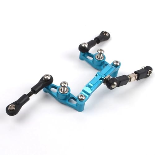 IJOSADON Aluminium-Kugellager-Kurbellenkungssatz, kompatibel mit TT02 und ähnlichen Upgrade-Teilen RC Auto Zubehör von IJOSADON