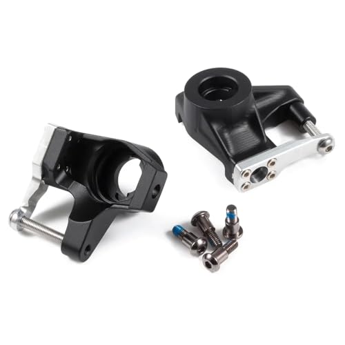 IJOSADON Aluminiumknöchel bearbeitetes schwarzes klares Finish Kompatibel mit gerade Achse, die mit II AR44 Vanquish VS4-10 Rockjock F9 F10T D44 HD44 kompatibel sind(Black) von IJOSADON