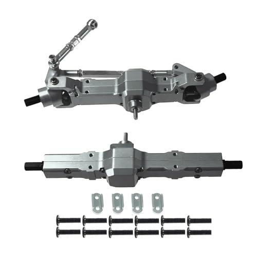 IJOSADON C14 C24 1/16 Fernbedienung Auto Metall Upgrade Teile kompatibel mit ähnlichen Modellen Metall Brücke Gesamtschnalle Set(Titanium) von FYUtWh