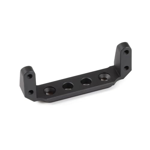 IJOSADON CNC bearbeitetes Aluminium Black Clear Servo Mount kompatibel mit 1/10 RC Crawler F9 Portal Achse SOA 4WD -Upgrade -Teile(Black) von IJOSADON