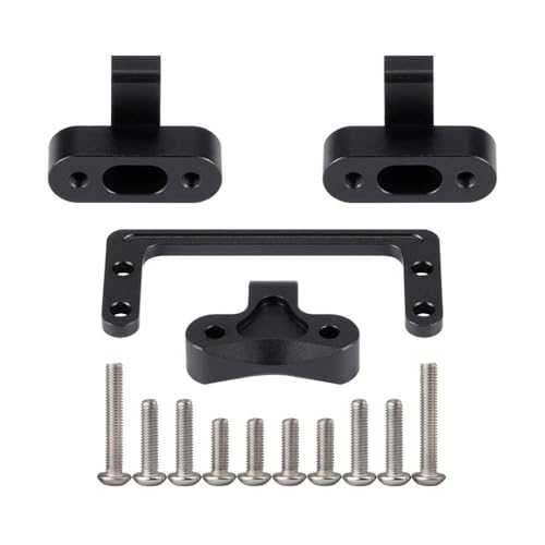 IJOSADON Carbon Fiber Chassis Kit Rahmen Rail SCHALTIGE VERKAHRTE MIT 1/10 RC Crawler Bester RIGS III Portal AXLE -Projekte(Servo Panhard Mounts) von IJOSADON