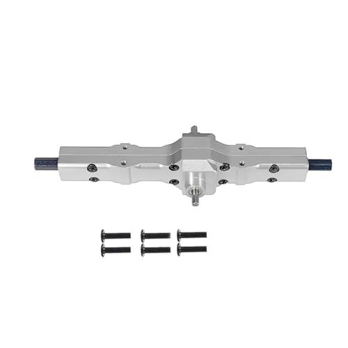 IJOSADON Ferngesteuertes Fahrzeug mit Sechsradantrieb im Maßstab 1:16 und verbesserter Metallbrückenbaugruppe, kompatibel mit verschiedenen Modellen(Silver) von FYUtWh