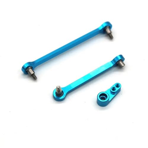 IJOSADON Kompatible Lenkstange Kompatibel mit 284131 284010 284161 K989 K969 1/28 Fernbedienung Autozubehör(Sky Blue) von IJOSADON