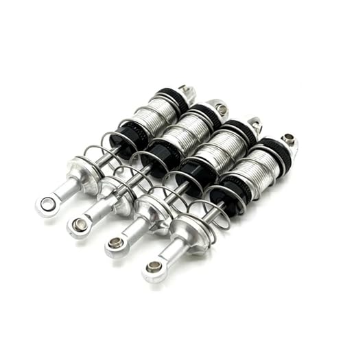 IJOSADON Kompatible Stoßdämpfer Kompatibel mit 1/16 RC-Automodelle 16207 16208 16209 16210 H16BM H16 H16PL Metallkomponenten(Silver) von FYUtWh