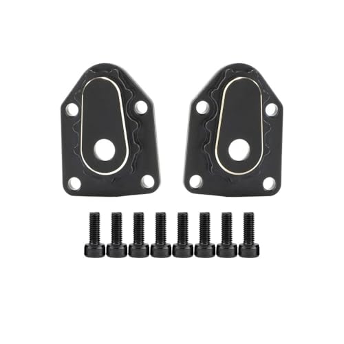 IJOSADON Kompatible Teile Kompatibel mit RC Crawler 1/18 UTB18, einschließlich Messinggewichte, Achsschenkel, Nachlaufblöcke, Portalabdeckplatten, Achsgehäuse(Portal Box Cover) von IJOSADON