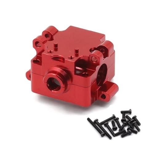 IJOSADON Kompatibles Upgrade-Getriebegehäuse Kompatibel mit RC-Autos im Maßstab 1:28, einschließlich der Modelle K969 K979 K989 K999 P929 P939, Ersatzteilzubehör(RED) von IJOSADON