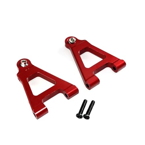 IJOSADON Kompatibles Zubehör Kompatibel mit modifizierte Metall-Front-Lower-Swing-Arm-Teile 1/14 14301 14302 ferngesteuertes Auto(RED) von FYUtWh