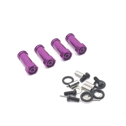 IJOSADON Metall-Upgrade-Retrofit-Radverbreiterungsadapter Kompatibel mit 184011 A949 A959 A969 A979 K929 kompatible RC-Autoteile(Purple) von IJOSADON