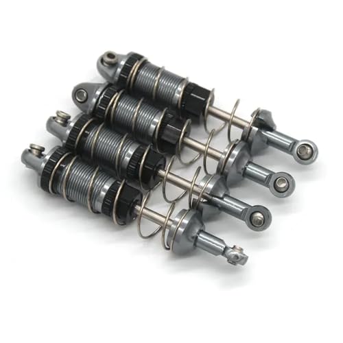 IJOSADON Metall-Upgrade-Teile vorne und hinten Stoßdämpfer Kompatibel mit Hyper Go16207 16208 16209 16210 H16BM H16 H16PL 1/16 RC Auto kompatibel(Titanium) von IJOSADON
