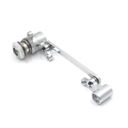 IJOSADON Metall-Upgrade- und Modifikations-Lenkgruppenbaugruppe, kompatibel mit verschiedenen RC-Car-Modellen, einschließlich 144010 144001 144002 124016 124017 124018 124019(Silver) von IJOSADON