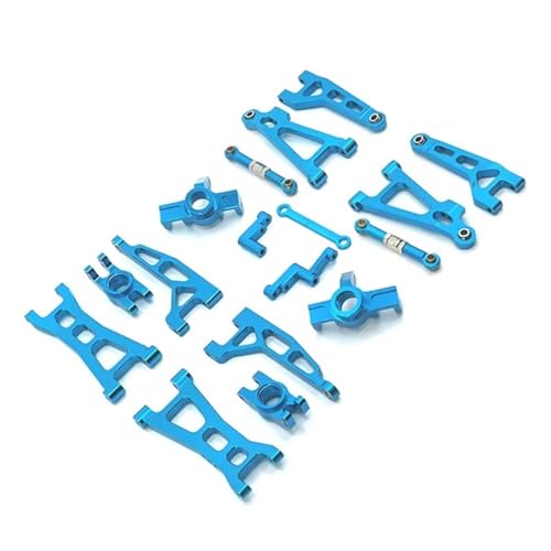IJOSADON Metall-Upgrade- und Modifikationssatz, kompatibel mit 1/16 MJX16207 16208 16209 16210 H6 RC-Autokomponenten(Sky Blue) von IJOSADON