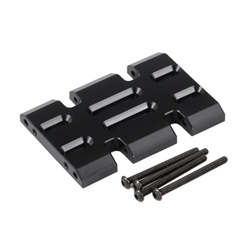 IJOSADON Performance Carbon Chassis und Link -Kit Kompatibel mit 1/10 RC -Rock -Crawler mit Portalachse -ESC- und Servoplattenkompatibilität(Skid Plate) von IJOSADON