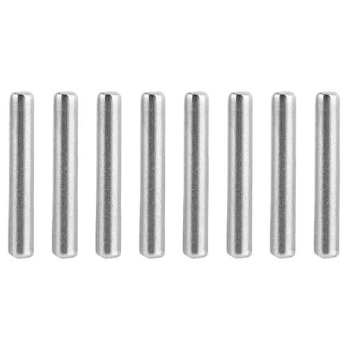 IJOSADON Stahlachsstifte 2 x 10 mm, 8 Stück, 16 Stück, kompatibel mit RC-Modellautos im Maßstab 1:10(8PCS) von IJOSADON
