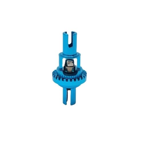 IJOSADON Upgrade-Metalldifferenzial Kompatibel mit RC-Autos im Maßstab 1:28, kompatibel mit 284131 K969 K979 K989 K999 P929 P939 -Q -Z AWD AMZ Iw04 Teilen(Blue) von IJOSADON