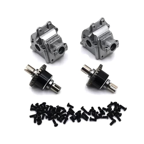 IJOSADON Upgrade-Teile Kompatibel mit 144001 144010 124010 124016 17 18 19 Metallgetriebe und Ganzmetall-Differentialzubehör(Titanium) von IJOSADON