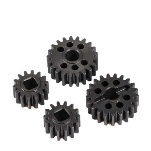 IJOSADON Wärme behandelter Stahl -Overdrive -Zahnrad Kompatibel mit 15T 20T 14T 21T 12T 23T Portalachse kompatibel mit 1/10 F9 III AR45(14T 21T) von IJOSADON