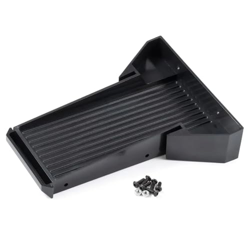 Niedriger Schwerpunkt Kohlefaser -Chassis -Kit mit Betrügerbett Kompatibel mit 1/10 RC -Crawler -kompatibel mit AR44 AR45 F10 Achs -Power -Wagen kompatibel(Bed Black) von IJOSADON