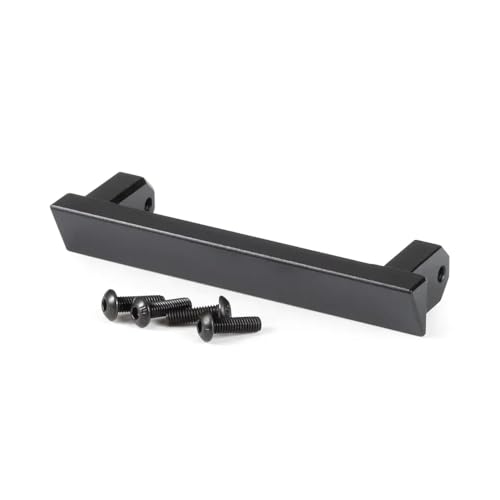 Niedriger Schwerpunkt Kohlefaser -Chassis -Kit mit Betrügerbett Kompatibel mit 1/10 RC -Crawler -kompatibel mit AR44 AR45 F10 Achs -Power -Wagen kompatibel(Rear Bumper) von IJOSADON