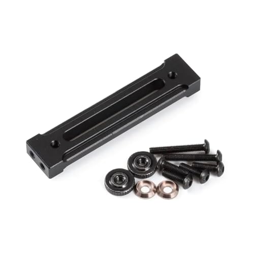 Niedriger Schwerpunkt Kohlefaser -Chassis -Kit mit Betrügerbett Kompatibel mit 1/10 RC -Crawler -kompatibel mit AR44 AR45 F10 Achs -Power -Wagen kompatibel(Rear Chassis Brace) von IJOSADON
