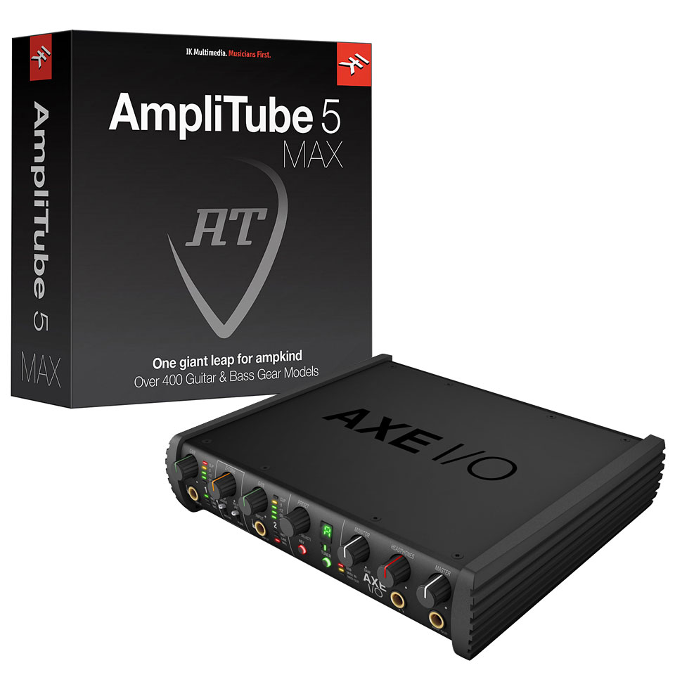 IK Multimedia AXE I/O + AmpliTube 5 MAX Set Audio Interface IK Multimedia AXE I/O + AmpliTube 5 MAX Set Audio Interface von IK Multimedia