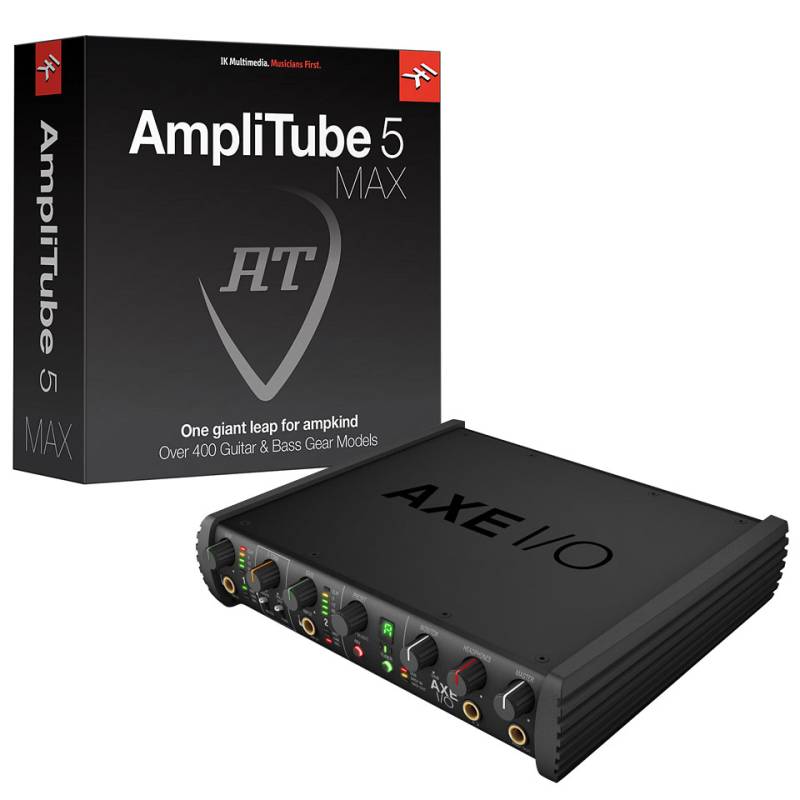 IK Multimedia AXE I/O + AmpliTube 5 MAX Set Audio Interface von IK Multimedia